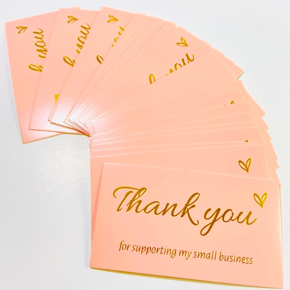 Thank You Cards. Small Business Cards. Shipping Supplies. Product Packaging